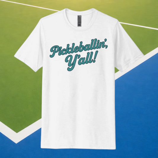 Pickleballin' Y'all - The Signature Tee