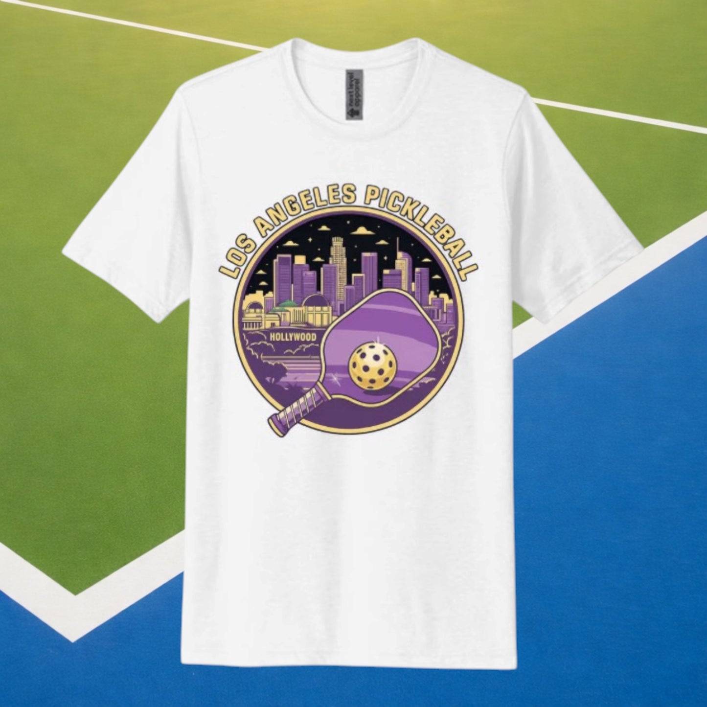 PIckleballYo's City Series: LA Purple & Gold - The Signature Tee