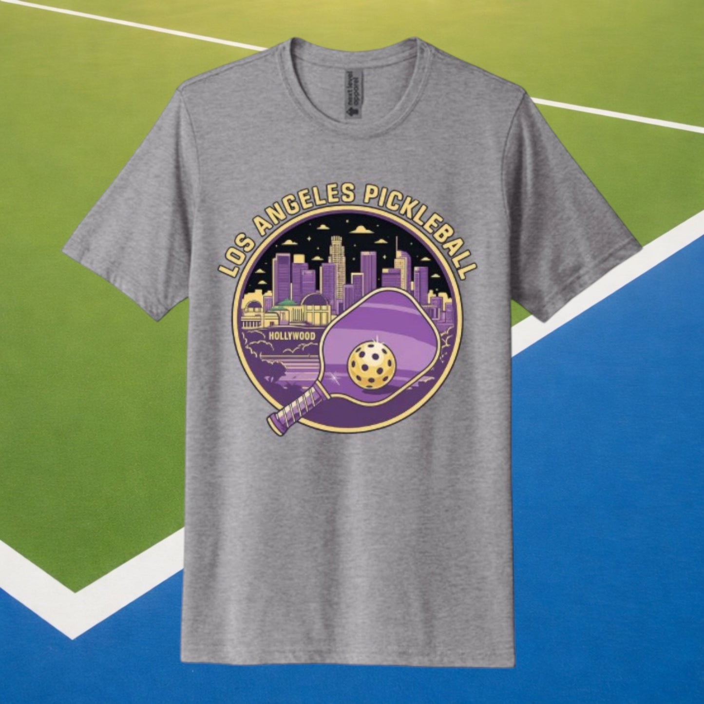 PIckleballYo's City Series: LA Purple & Gold - The Signature Tee