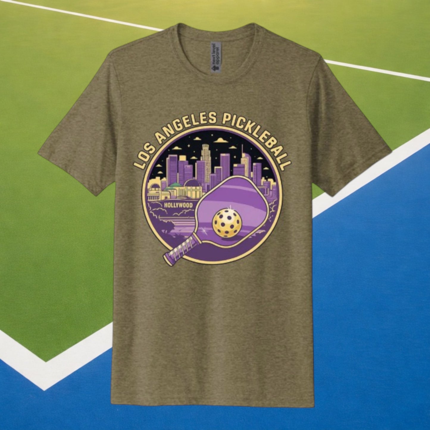 PIckleballYo's City Series: LA Purple & Gold - The Signature Tee