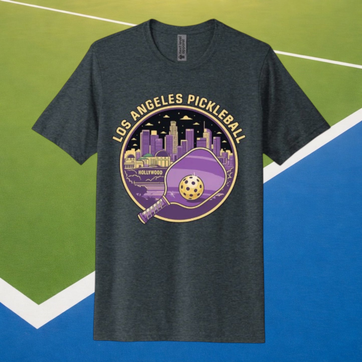 PIckleballYo's City Series: LA Purple & Gold - The Signature Tee