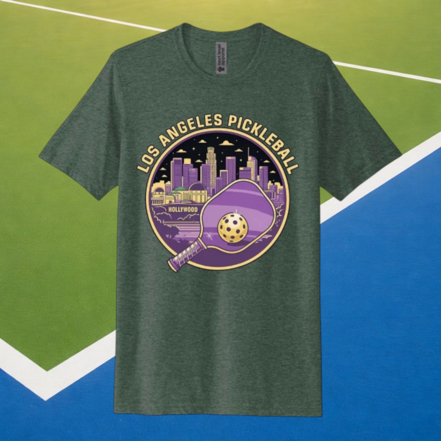 PIckleballYo's City Series: LA Purple & Gold - The Signature Tee