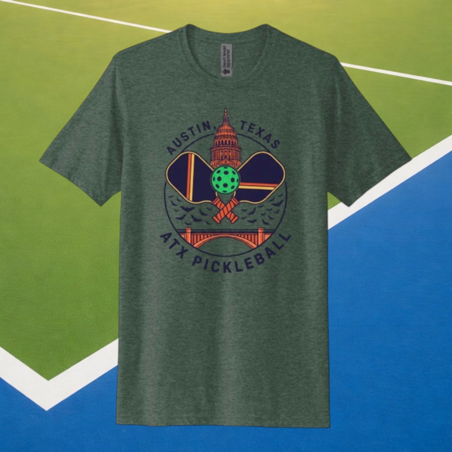 PIckleballYo's City Series: ATX Capital Bats - The Signature Tee