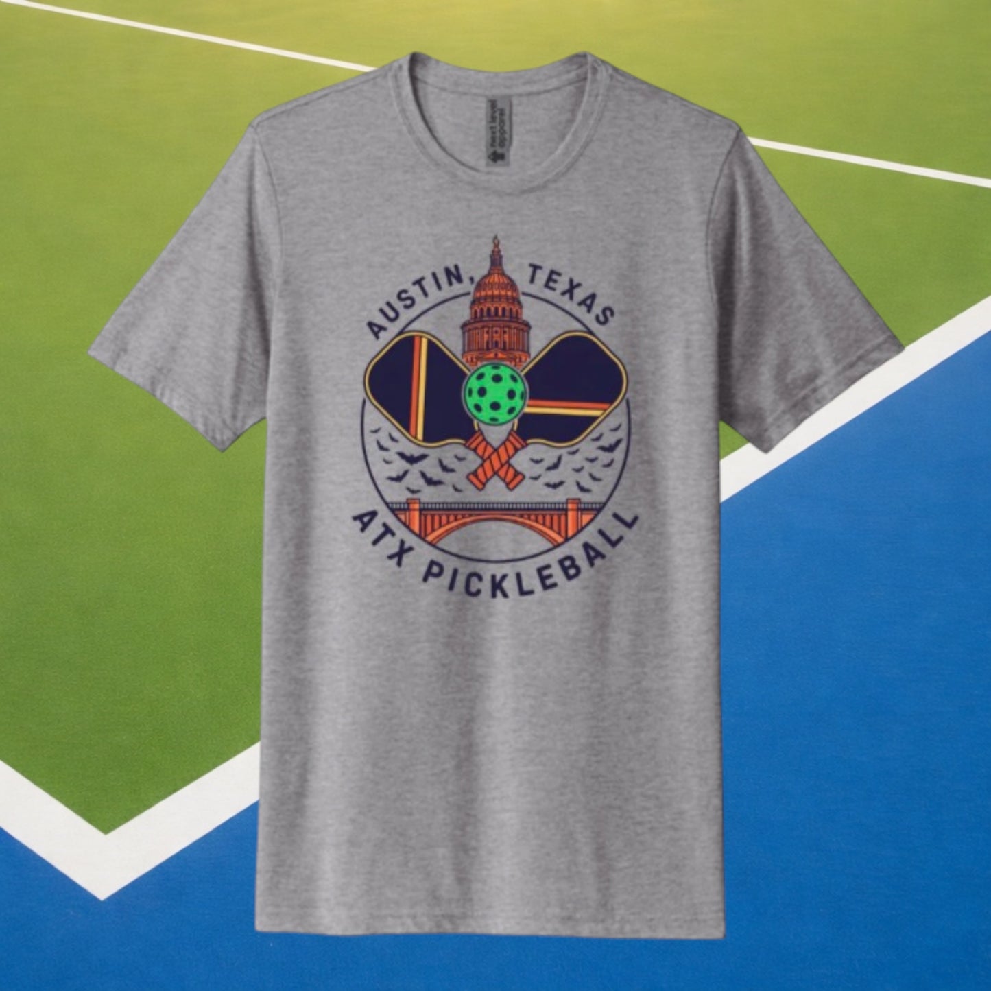 PIckleballYo's City Series: ATX Capital Bats - The Signature Tee