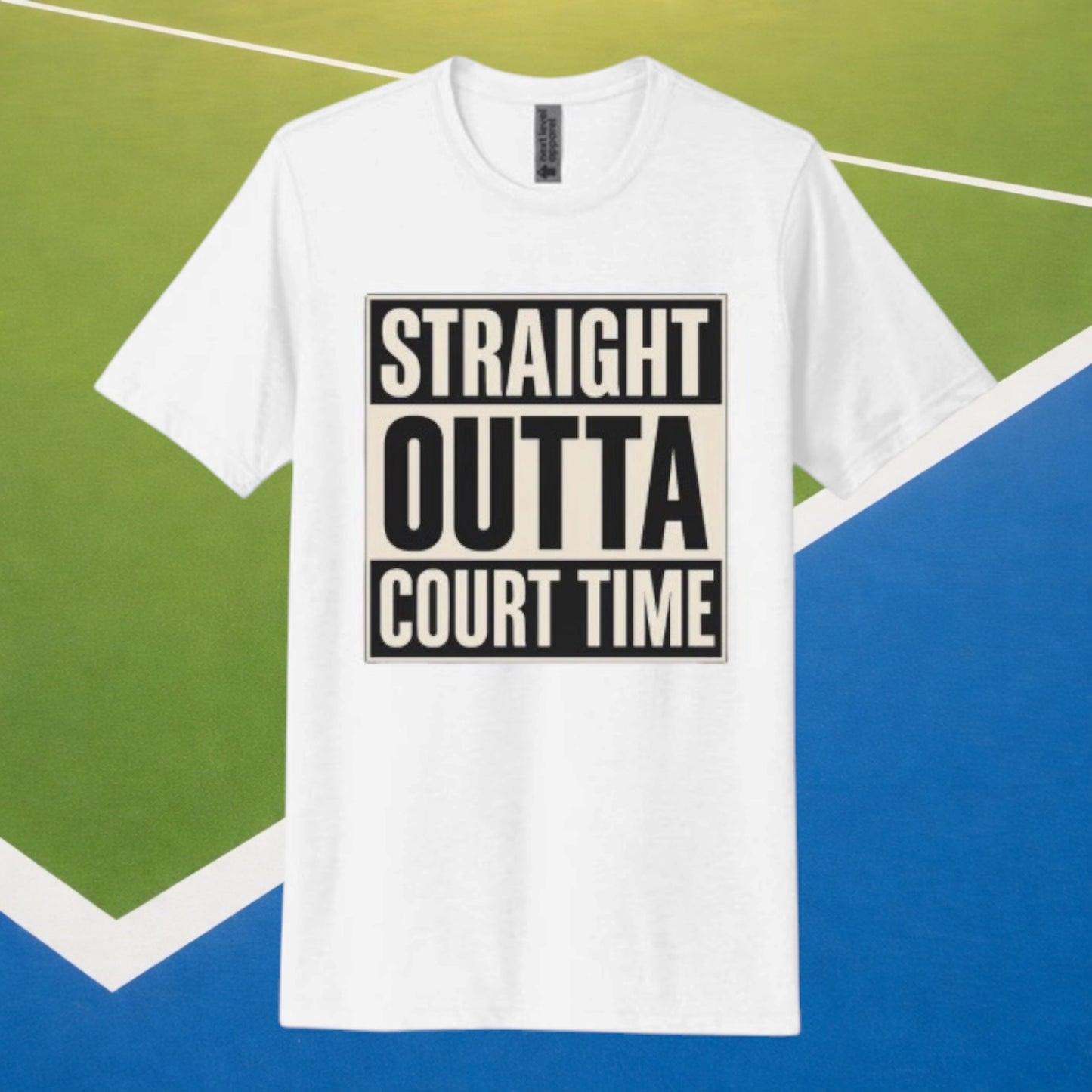 Straight Outta Court Time - The Signature Tee