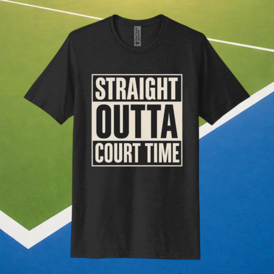 Straight Outta Court Time - The Signature Tee