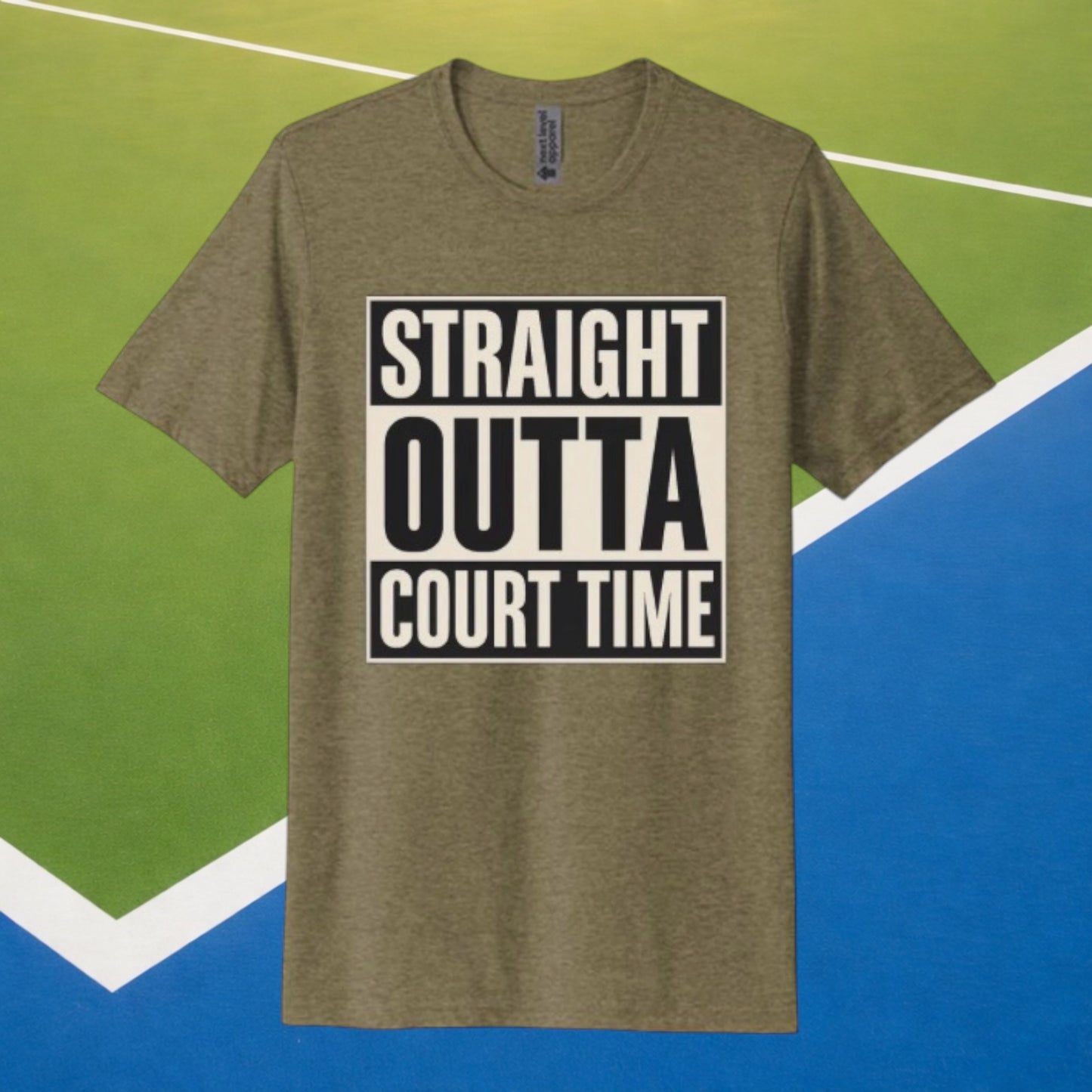 Straight Outta Court Time - The Signature Tee