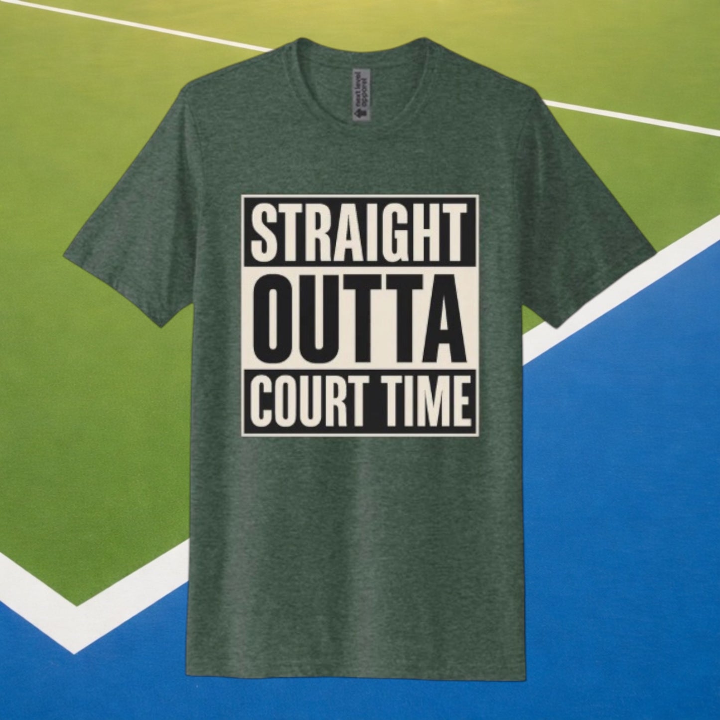 Straight Outta Court Time - The Signature Tee